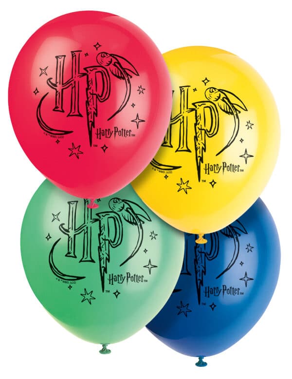 Harry Potter-Ballons Partydeko 8 Stück bunt 30cm