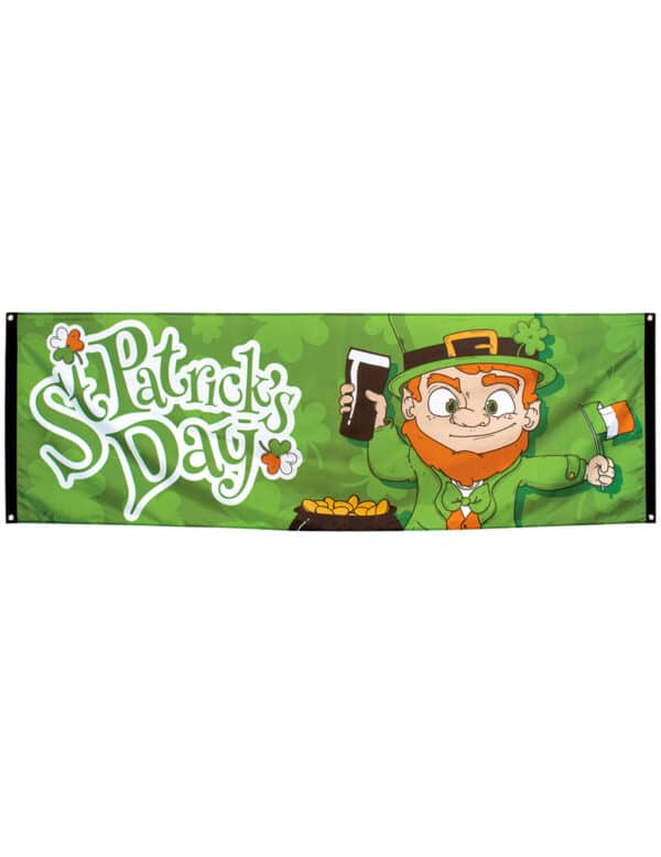 Banner saint patrick tag 74 x 220 cm