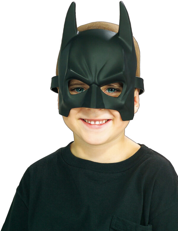 Batman-Halbmaske Jungen schwarz