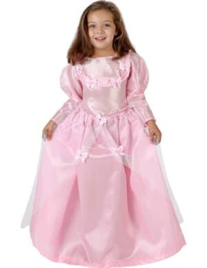 Bezaubernde Prinzessin Kinderkostüm Königin pink