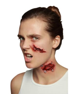 Blutsauger-Biss Horror-Wunde Make-up haut