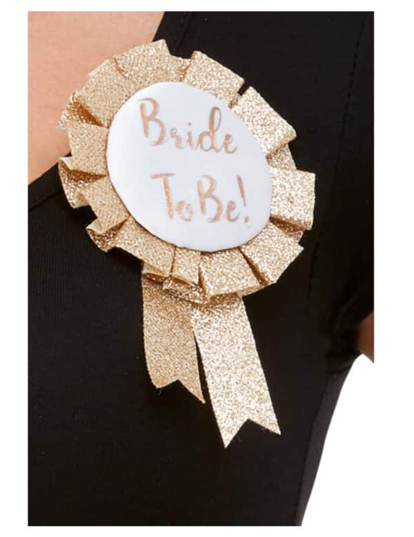 Braut-Abzeichen Bride To Be gold