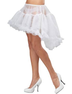 Burlesque Petticoat Unterrock weiss