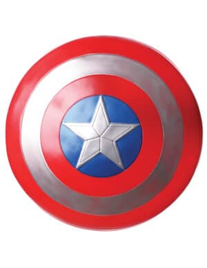 Captain America-Schild Marvellizenzartikel rot-blau-silber 61cm