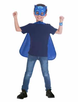 Catboy Zubehör-Set PJ Masks für Kinder blau