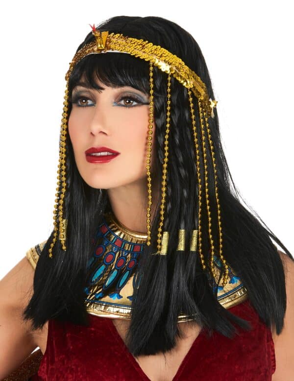 Cleopatra-Stirnband Schlange gold