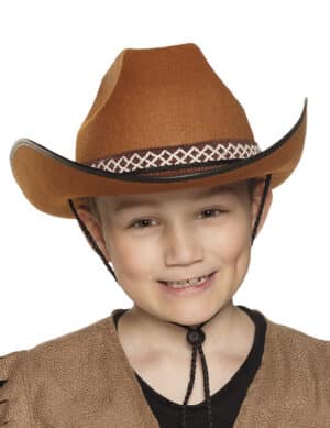 Cowboy-Hut für Kinder braun