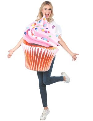 Cupcake-Kostüme für Damen Lebensmittel-Kostüm bunt