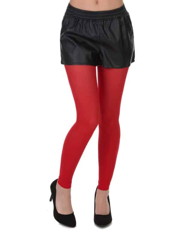 Damen-Leggings Kostümaccessoire rot