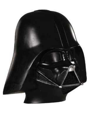 Darth-Vader-Halbmaske Star Wars Lizenzmaske schwarz