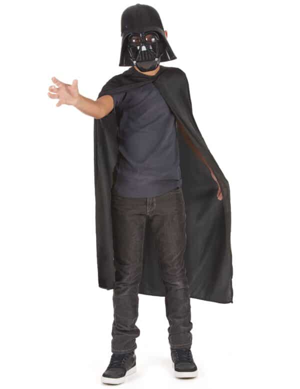 Darth Vader Kinder Kostüm Set schwarz