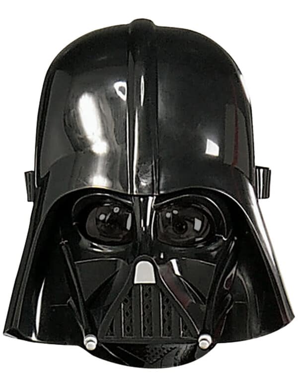 Darth-Vader Lizenz-Maske für Kinder schwarz