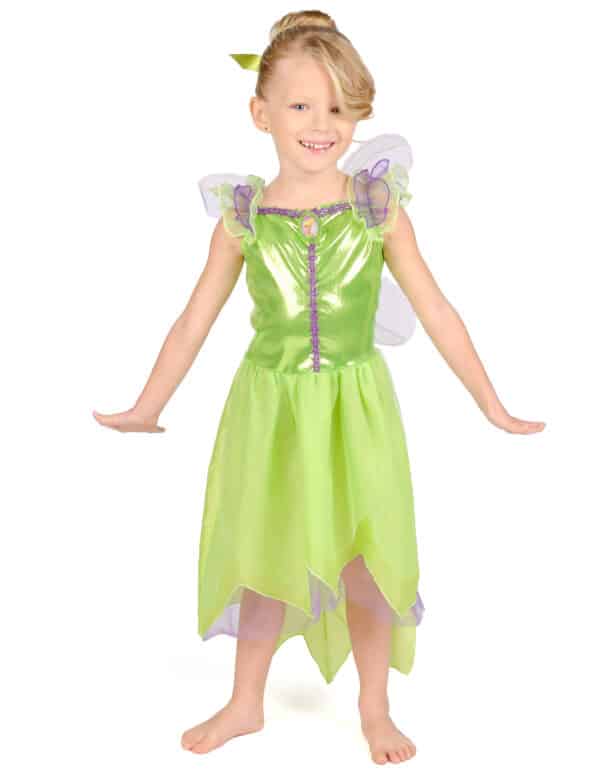 Tinkerbell Disney Kinderkostüm Fee Grün