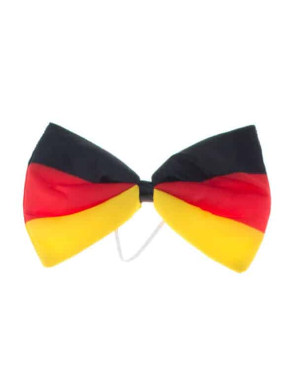 Deutschland Fliege Fan-Accessoire schwarz-rot-gelb