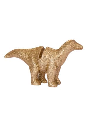 Dinosaurier Platzmarkierungen 4 Stück gold 9