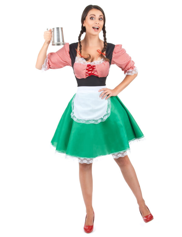 Dirndl Damen-Kostüm bunt