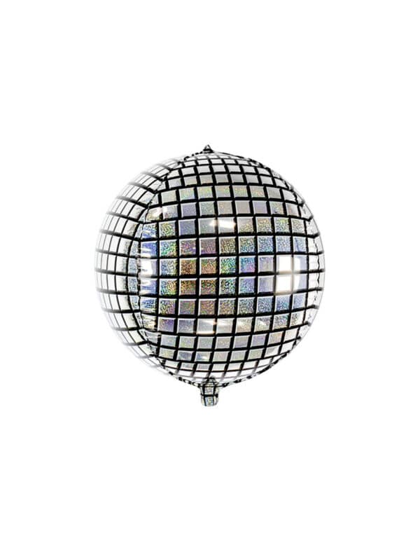 Disco-Ballon Discokugel Partydeko 40 cm