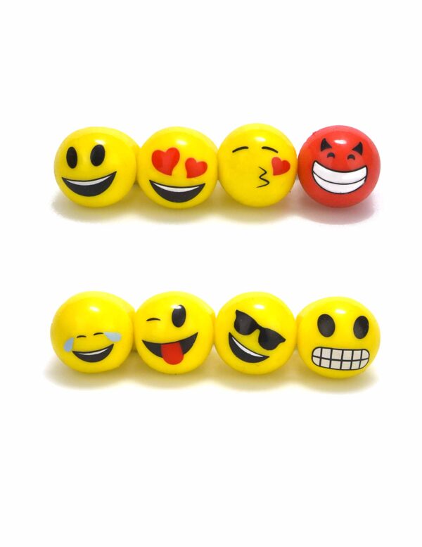 Emoji LED-Ring Lizenzartikel bunt