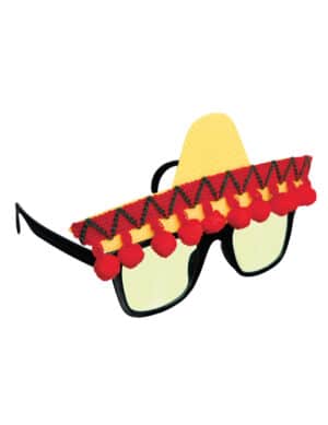 Fiesta Mexicana Brille für Erwachsene bunt