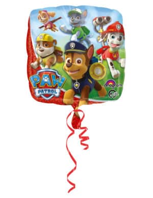 Folienballon Paw Patrol Geburtstagsdeko bunt