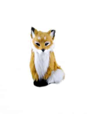 Fuchsfigur Weihnachtsdeko 12 cm