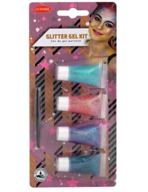 Glitzergel-Set 4-teilig bunt 3