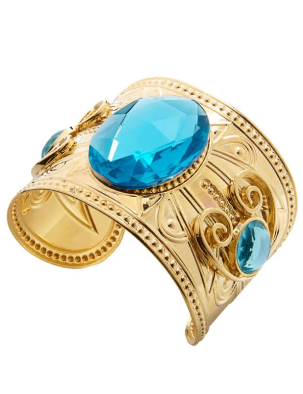 Ägyptisches Armband für Damen Antike-Schmuck gold-blau