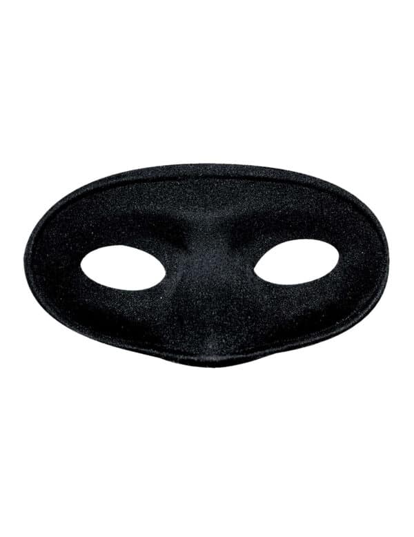 Halbmaske schwarz