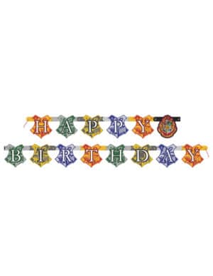 Harry Potter Geburtstagsgirlande Lizenzware bunt 182cm