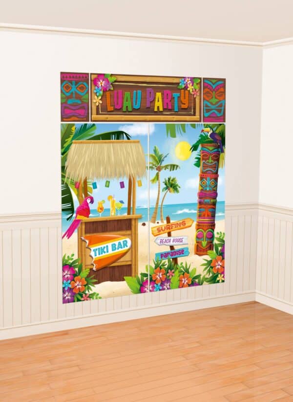 Hawaii Poster Hintergrund Set bunt 290x165