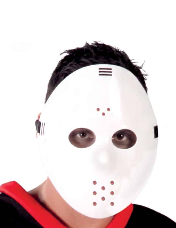 Hockey-Maske für Erwachsene weiss