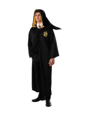 Hufflepuff-Kostümumhang Harry Potter Halloweenkostüm schwarz-gelb