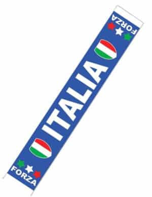 Italien Fanartikel-Schal Fussball blau-weiss