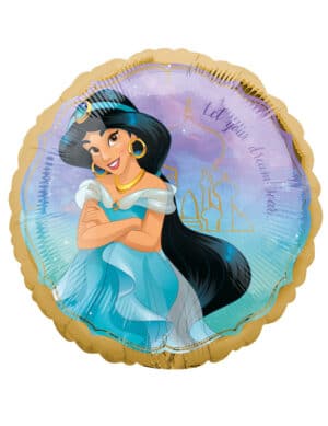 Jasmin-Aluminiumballon Disney bunt 43 cm