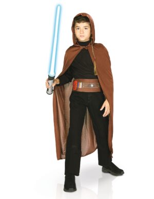 Jedi-Ritter-Set Star Wars-Kinderkostüm braun