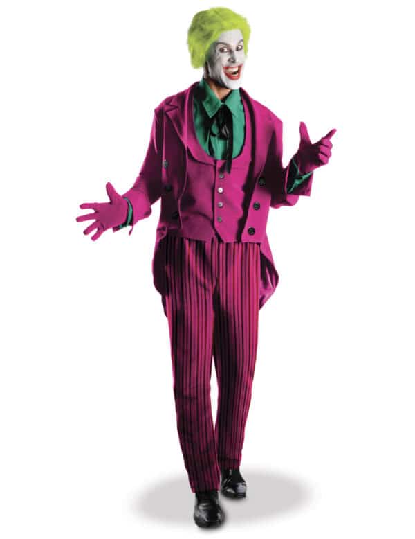 Joker-Deluxekostüm für Herren Halloweenkostüm violett-grün