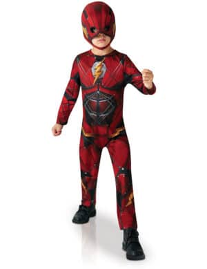 Justice League The Flash Kinderkostüm Lizenzware rot-grau