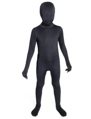 Kinder Morphsuit Ganzkörperanzug schwarz