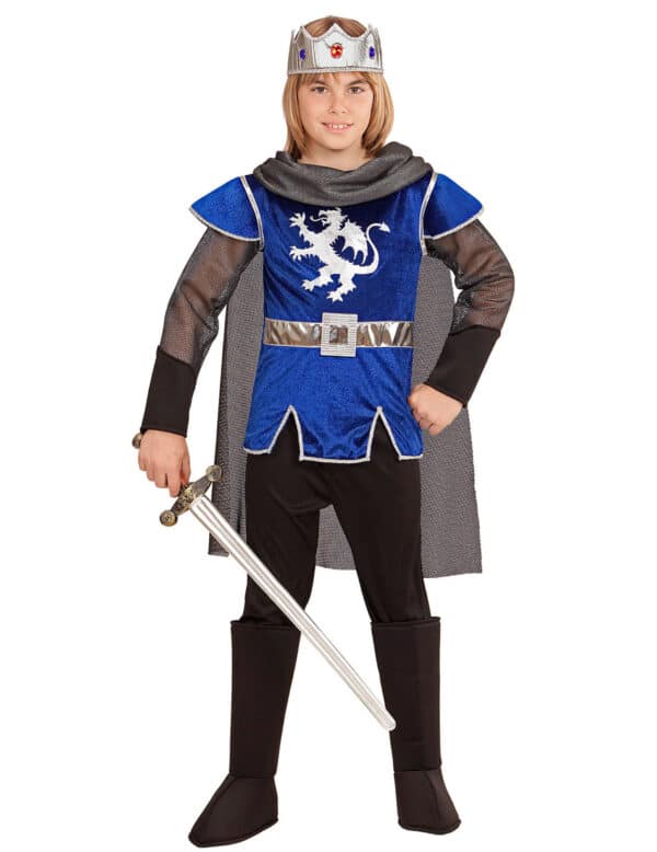 Kostüm Blue Knight König Kinder