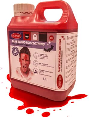 Kunstblut 1 Liter Halloween rot