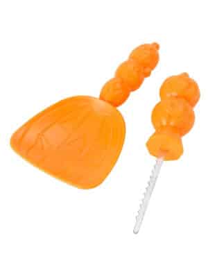 Kürbis Schnitz Set orange 19x15cm