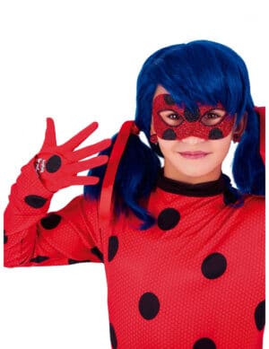 Ladybug-Handschuhe Lizenzartikel rot-schwarz