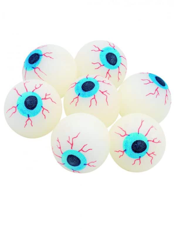 Leuchtball Auge Halloween Party-Deko Flummiball lila-blau 2