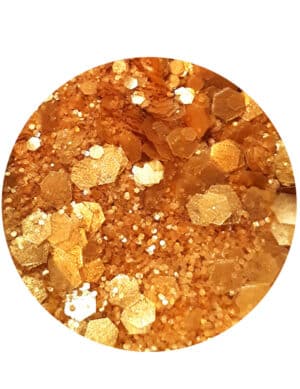 Make-Up Glitter karamel-gold