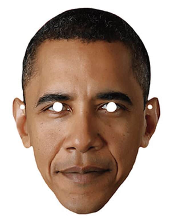 Maske Barack Obama hautfarben