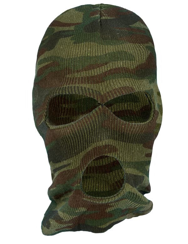 Militär-Tarnmaske Sturmhaube Kostüm-Accessoire camouflage