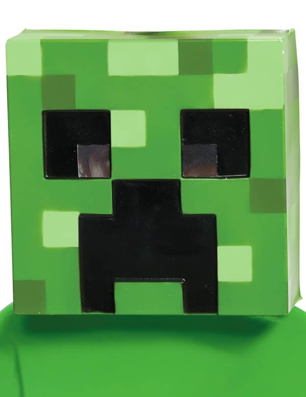 Minecraft-Lizenzmaske Creeper Videospielmaske grün-schwarz