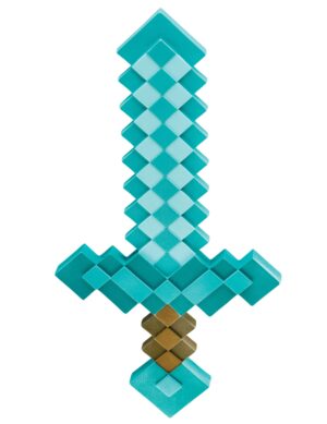 Minecraft Schwert für Kinder Lizenzware blau