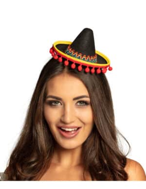 Mini-Sombrero für Erwachsene bunt