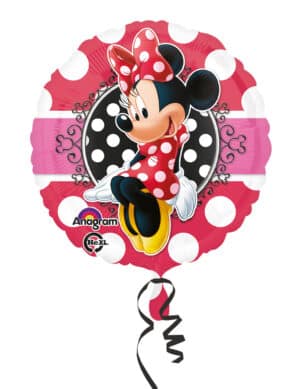 Minnie-Luftballon Disney bunt 43 cm